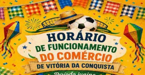 Horário especial do comércio no período junino em 2026